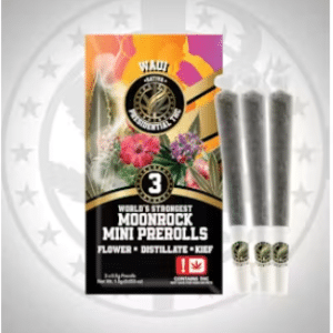 Pee-Wee Moon Rock Mini Prerolls       3pk
