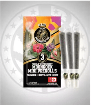 Pee-Wee Moon Rock Mini Prerolls 3pk
