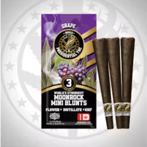 Moon Rock Mini Blunts - Grape   3pk