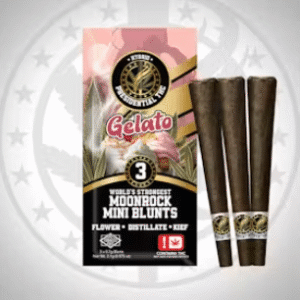 Moon Rock Mini Blunts - Gelato     3pk
