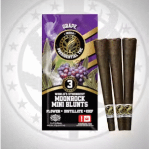 Moon Rock Mini Blunts - Grape   3pk